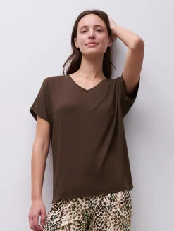 Femilet LORAINE Top korte mouw - Ebony