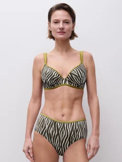 Femilet SIFNOS Voorgevormde bikini top - Safari Green