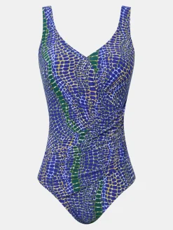 Femilet TAULA Badpak - Blue snake