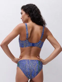 Femilet TAULA Niet voorgevormde bikinitop - Blue snake