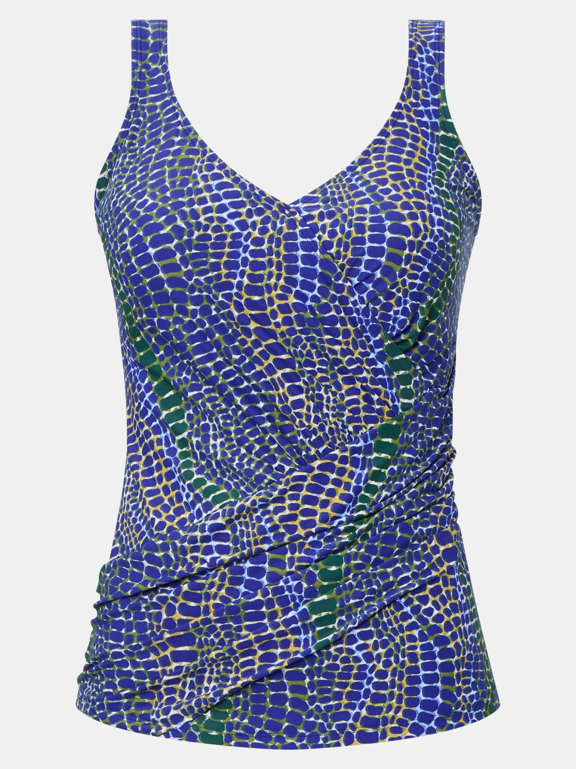 Femilet TAULA Tankini top met softcups - Blue snake