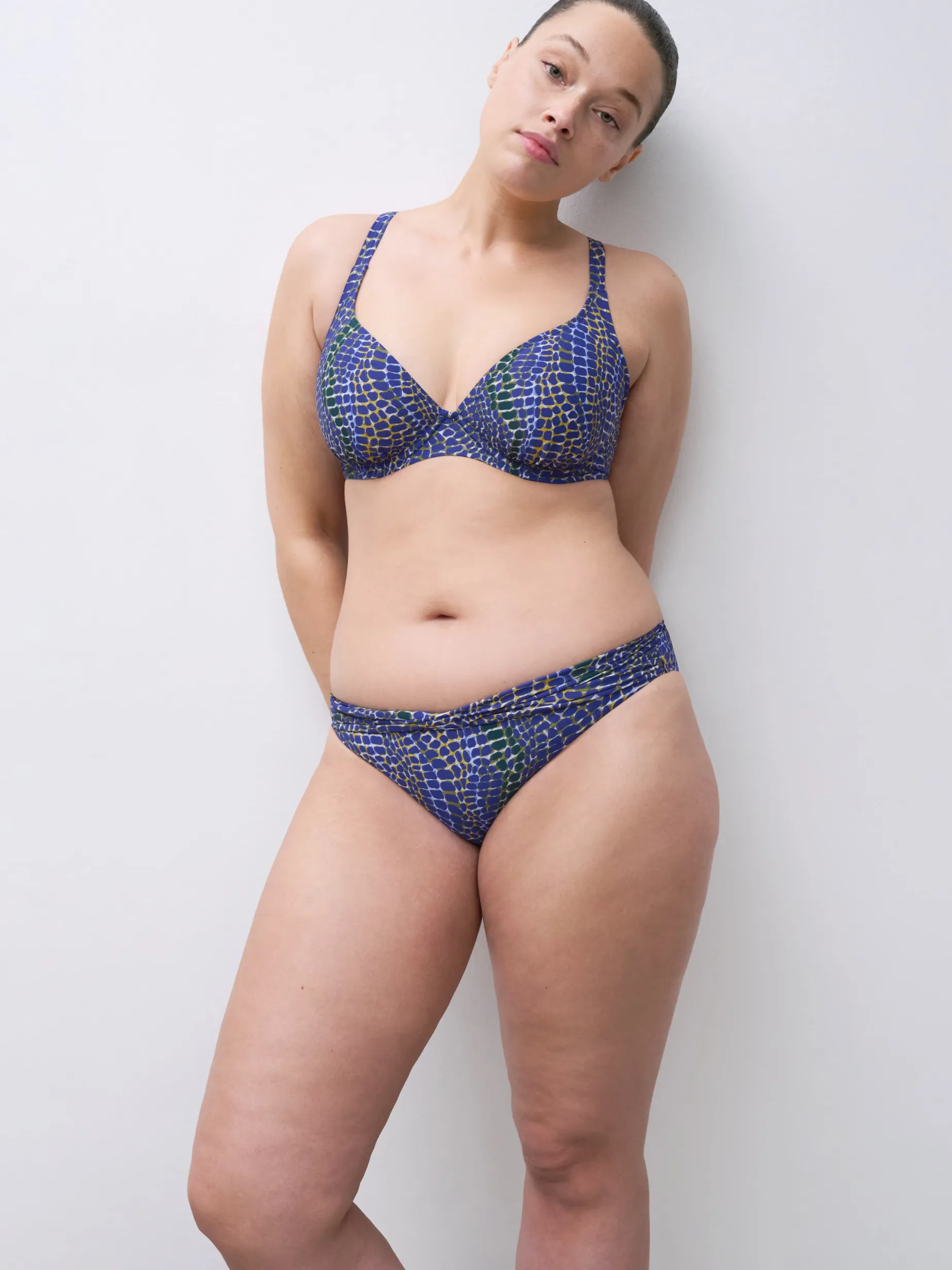 Femilet TAULA Voorgevormde bikini top - Blue snake