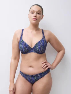 Femilet TAULA Voorgevormde bikini top - Blue snake