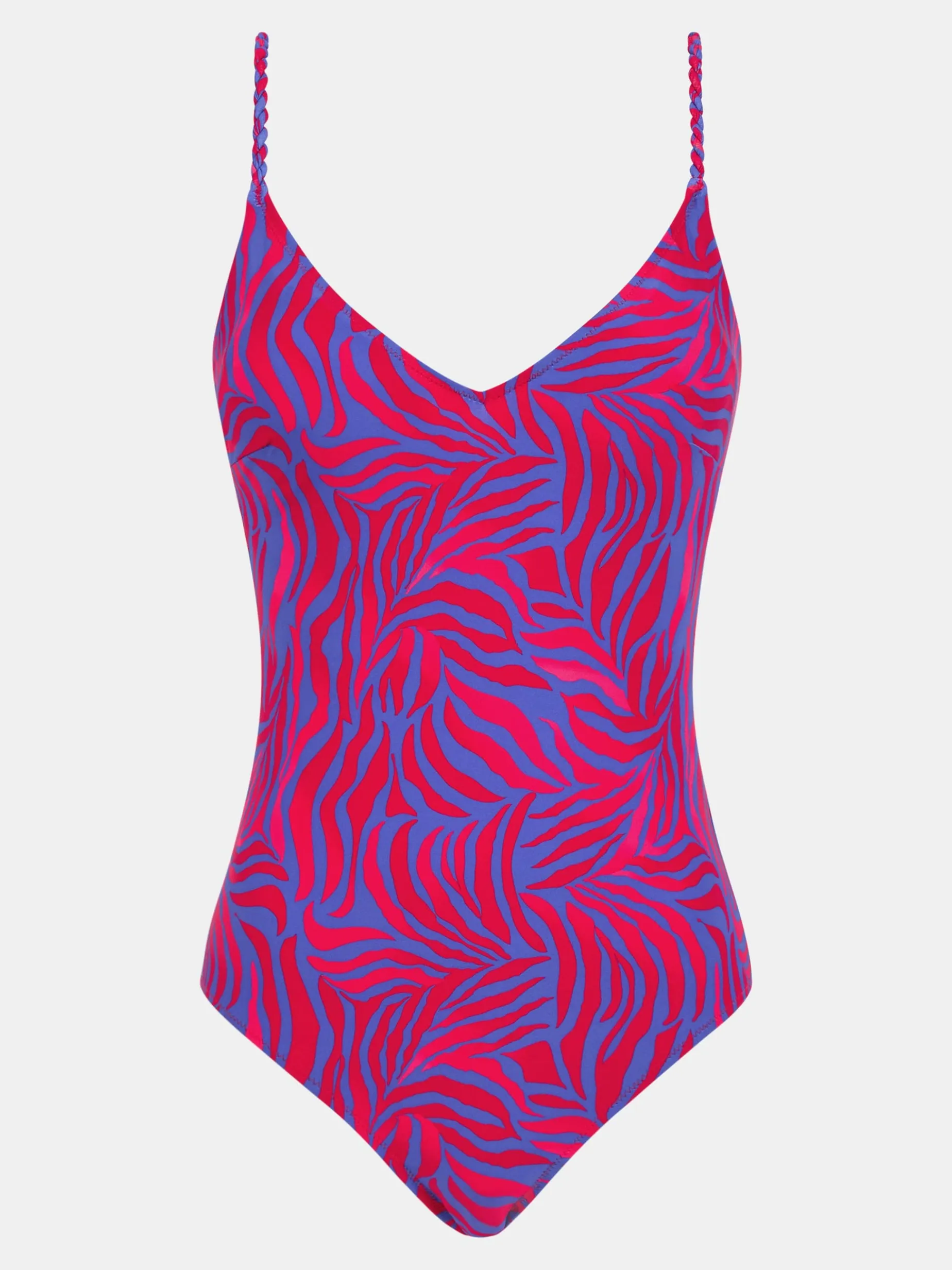 Femilet TIDRA Beugelloos badpak met softcups - Berry Jungle
