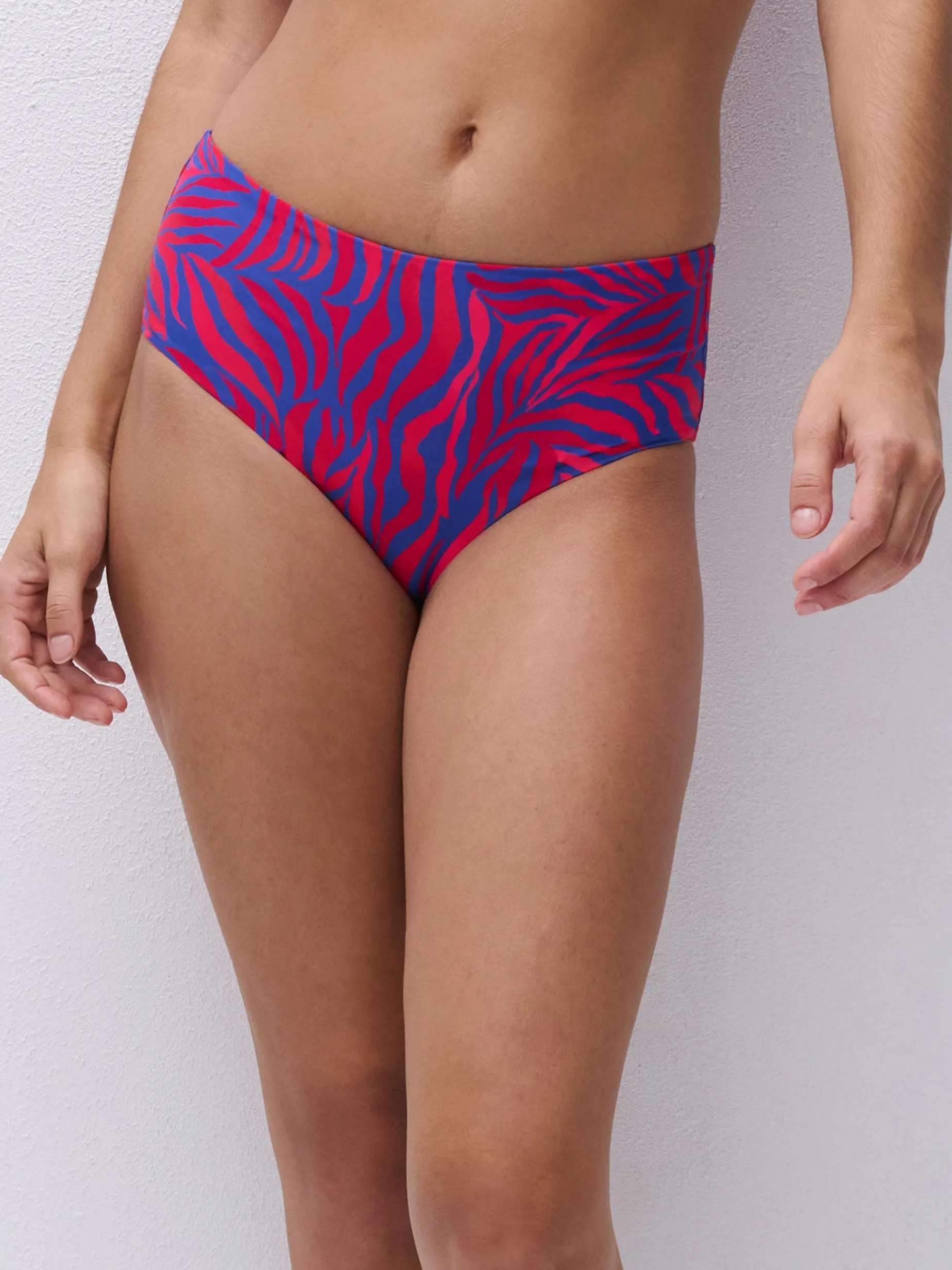 Femilet TIDRA High waist bikini broekje - Berry Jungle