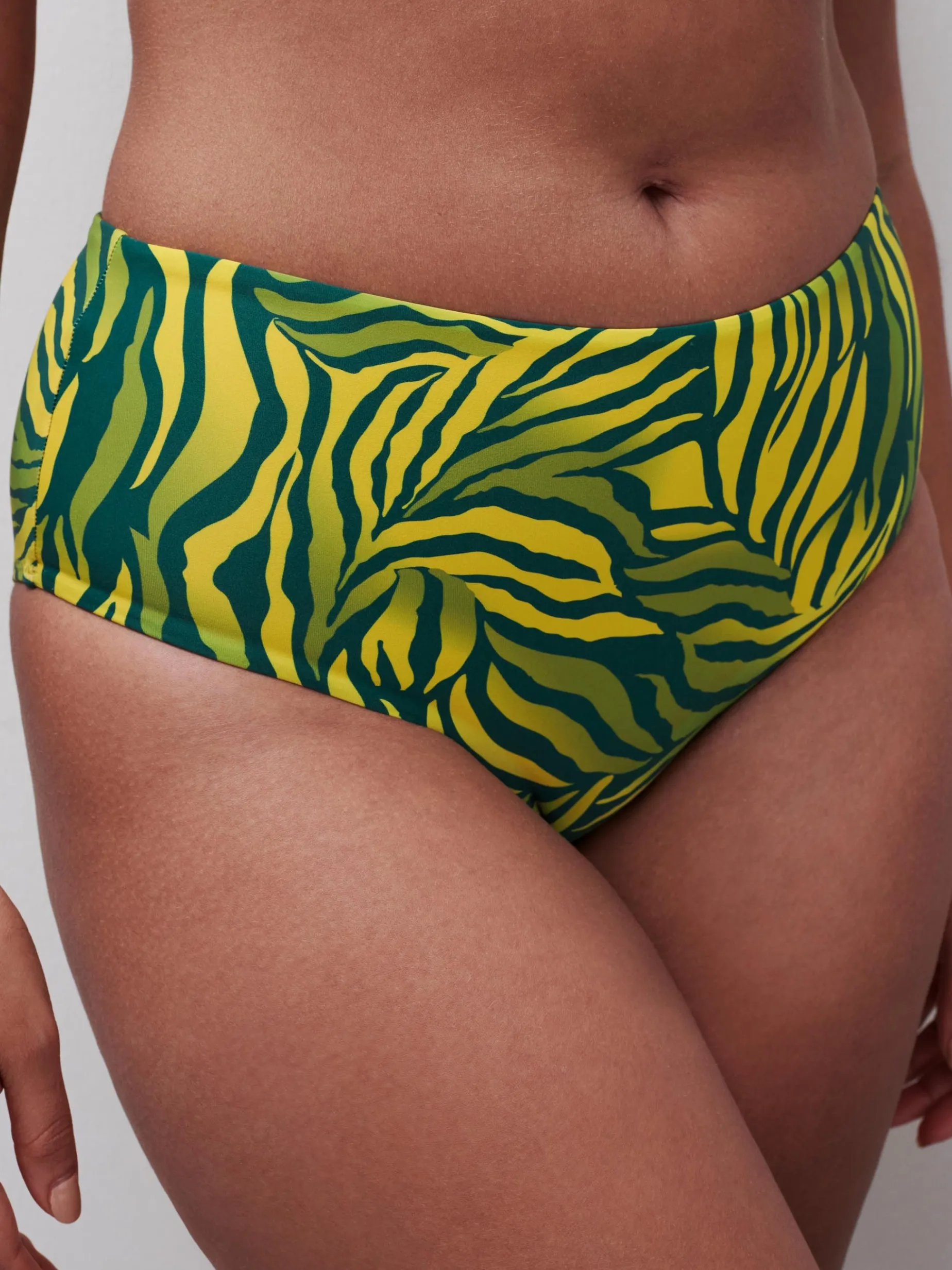 Femilet TIDRA High waist bikini broekje - Yellow Jungle