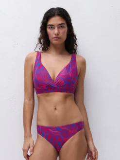 Femilet TIDRA Niet voorgevormde bikini top - Berry Jungle