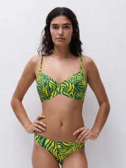 Femilet TIDRA Niet voorgevormde bikinitop - Yellow Jungle