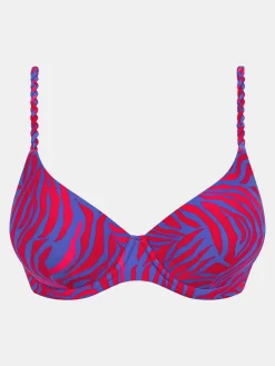 Femilet TIDRA Voorgevormde bikini top - Berry Jungle