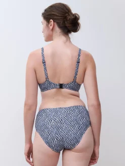 Femilet TIDRA Voorgevormde bikini top - Blue Reptile