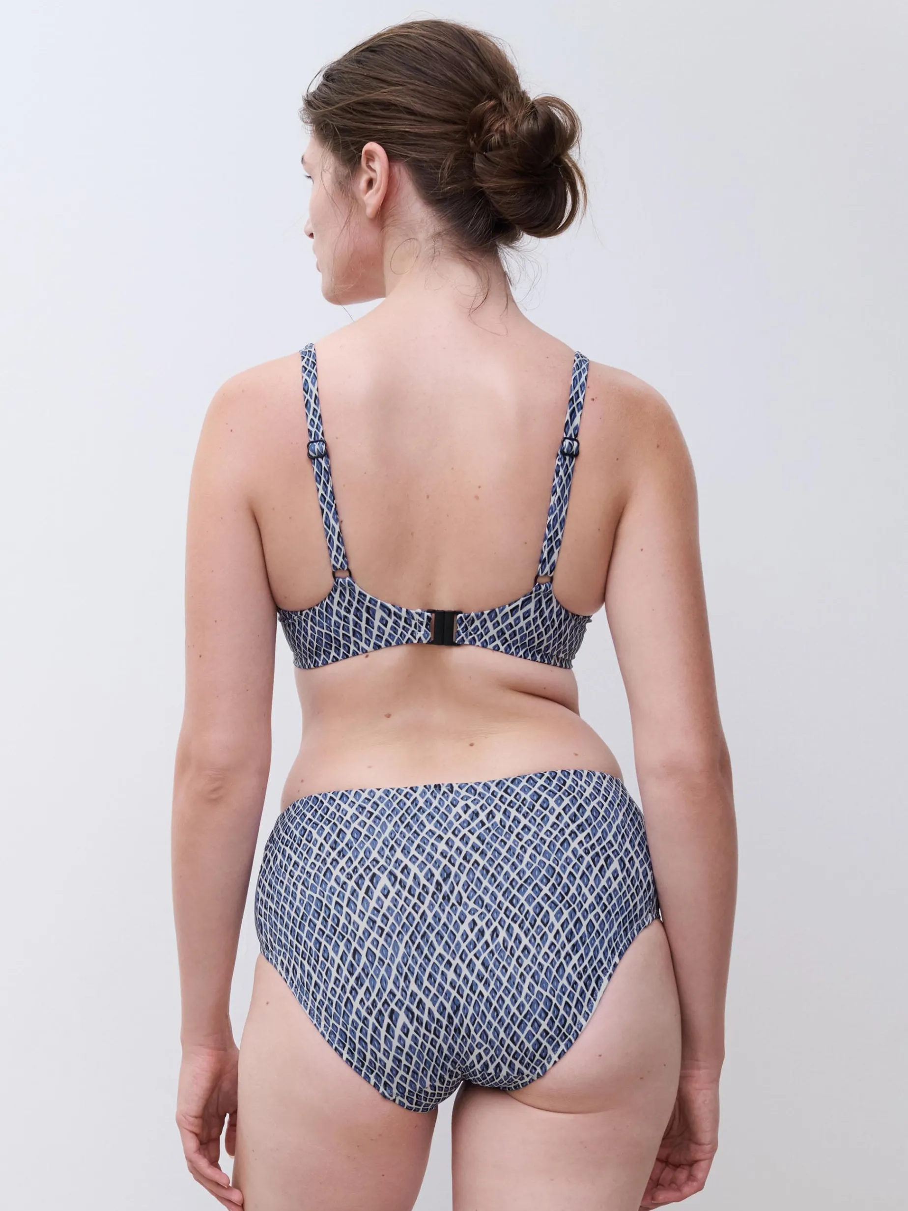 Femilet TIDRA Voorgevormde bikini top - Blue Reptile
