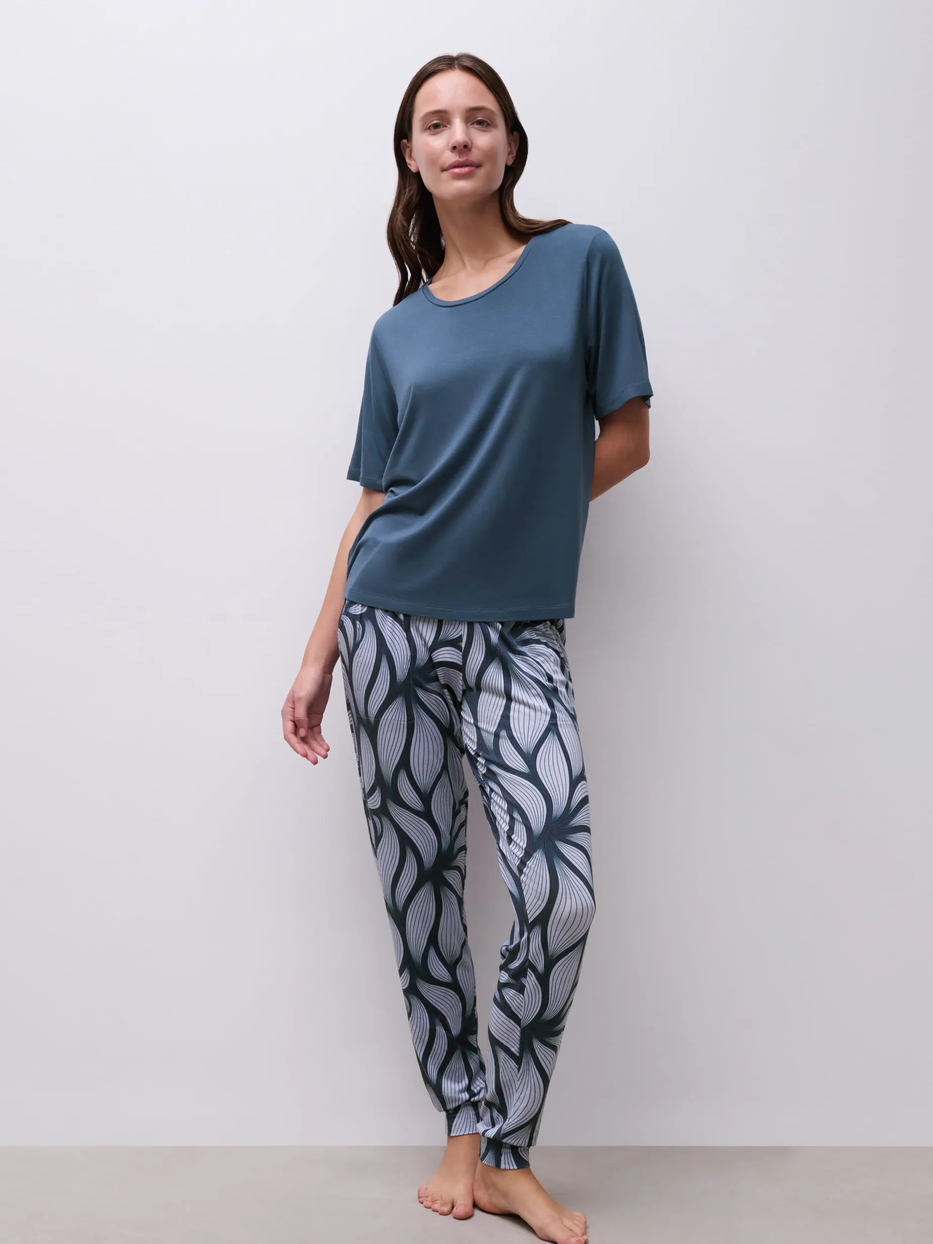 Femilet YARA Lange broek - Blue petal
