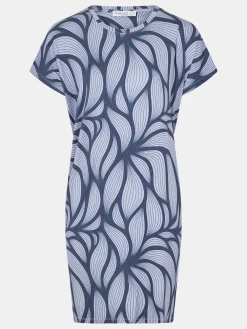 Femilet YARA Nachthemd korte mouw - Blue petal