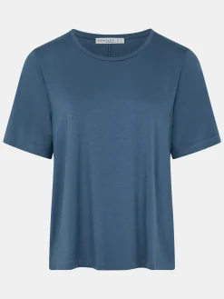Femilet YARA Top korte mouw - Dark Denim
