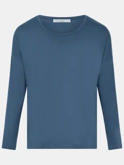 Femilet YARA Top lange mouw - Dark Denim