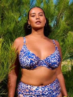 Livera BARBADOS ANIMAL Azzura bikinitop met beugel - Wavy leopard
