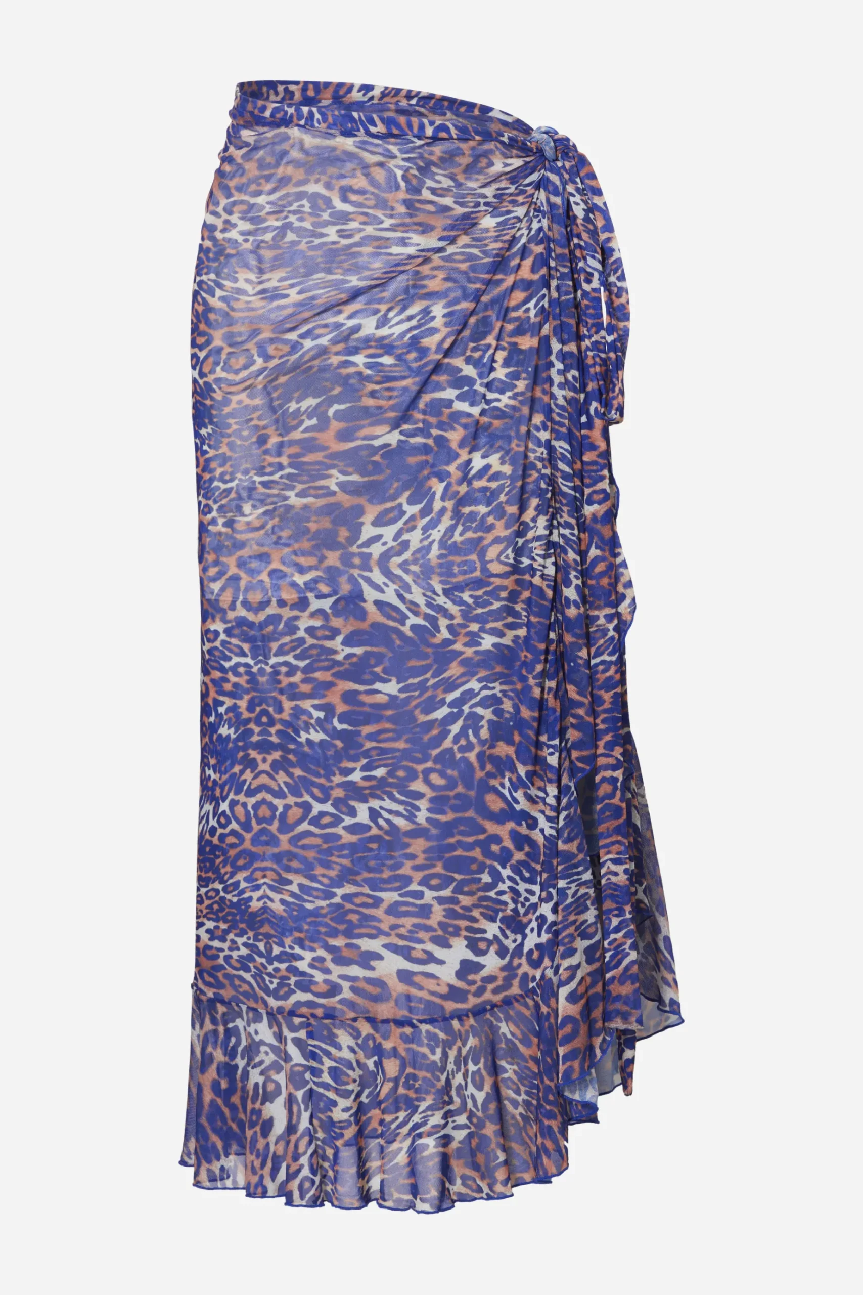 Livera BARBADOS ANIMAL Chacha Pareo Dress - Wavy leopard