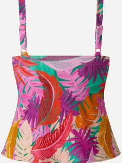 Livera BARBADOS Bethany Tankini - Colorful leaves