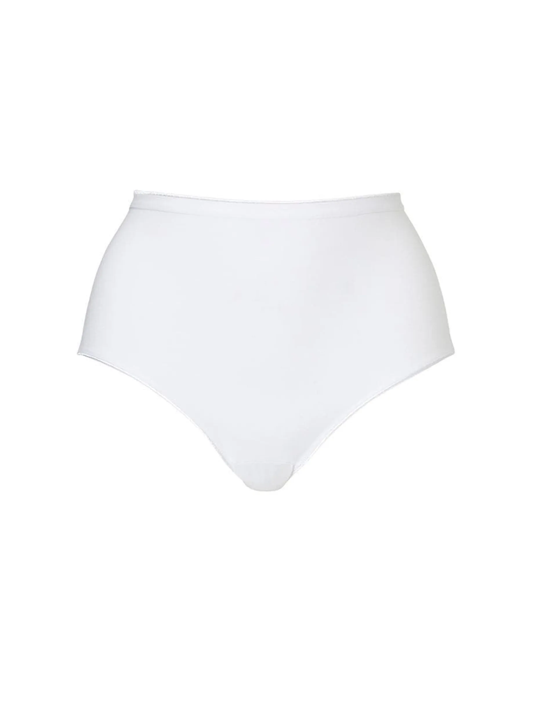 Livera Cotton Hoge Taille Slip Anna - Wit