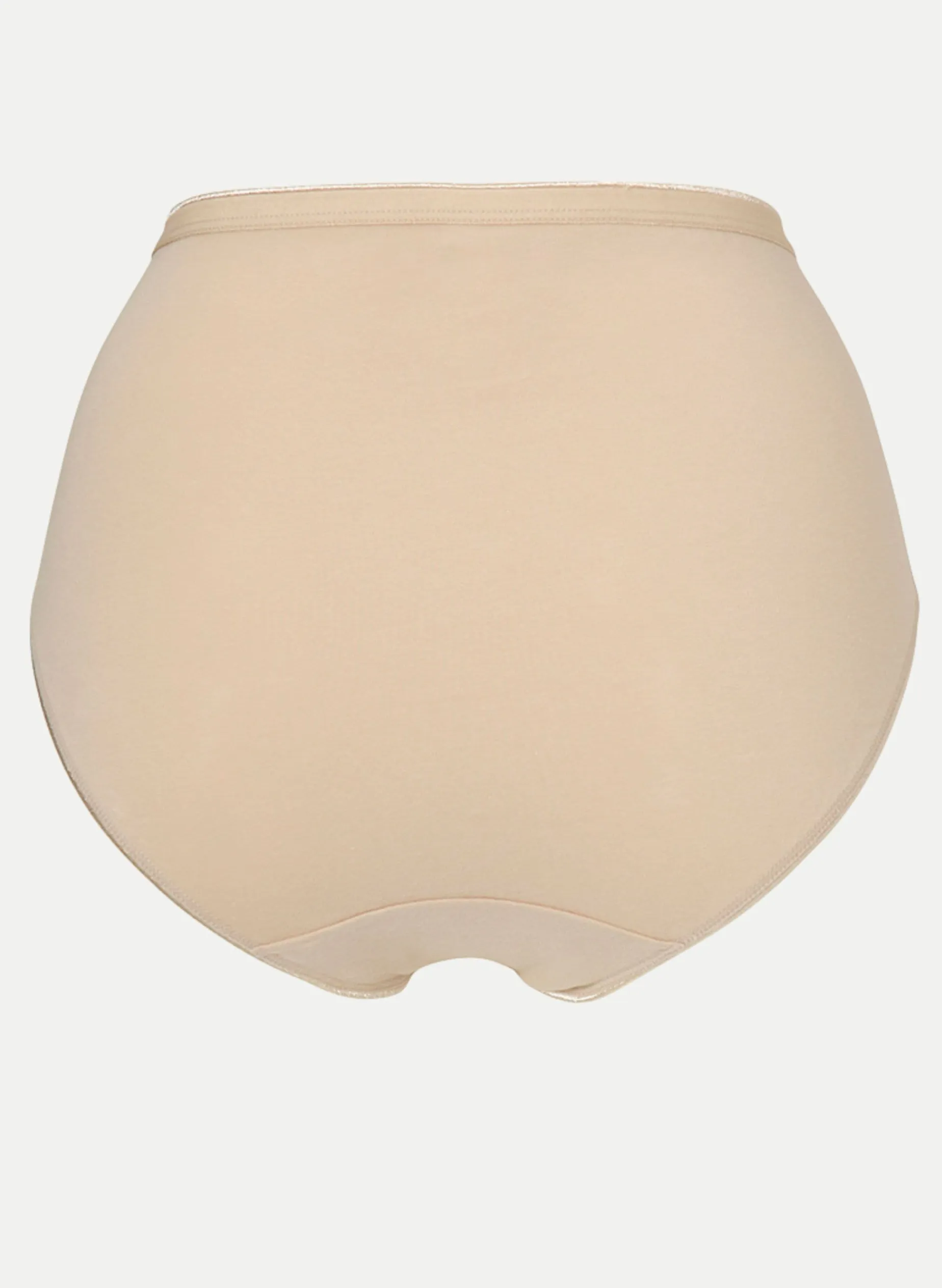 Livera Cotton Hoge Taille Slip Anna - Beige
