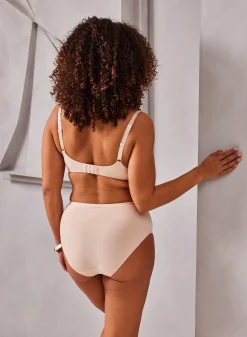 Livera Cotton Hoge Taille Slip Anna - Beige