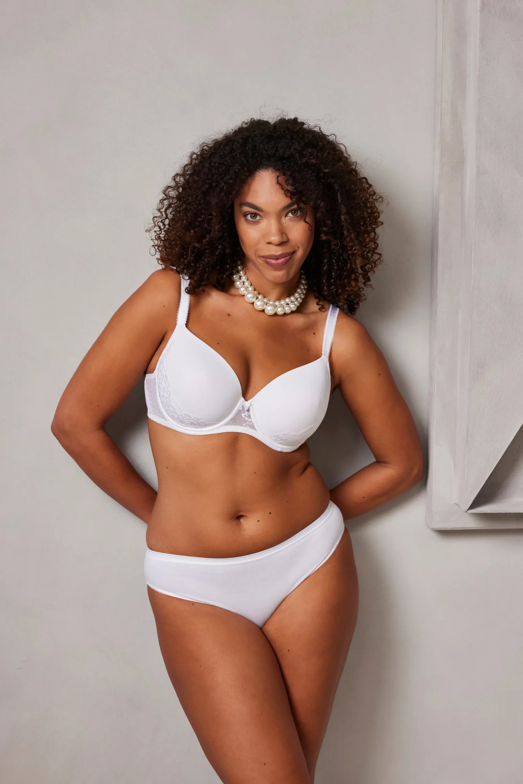 Livera Cotton Slip Anna - Wit