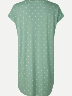 Livera DOTSY Nachthemd korte mouw - Egret Dots