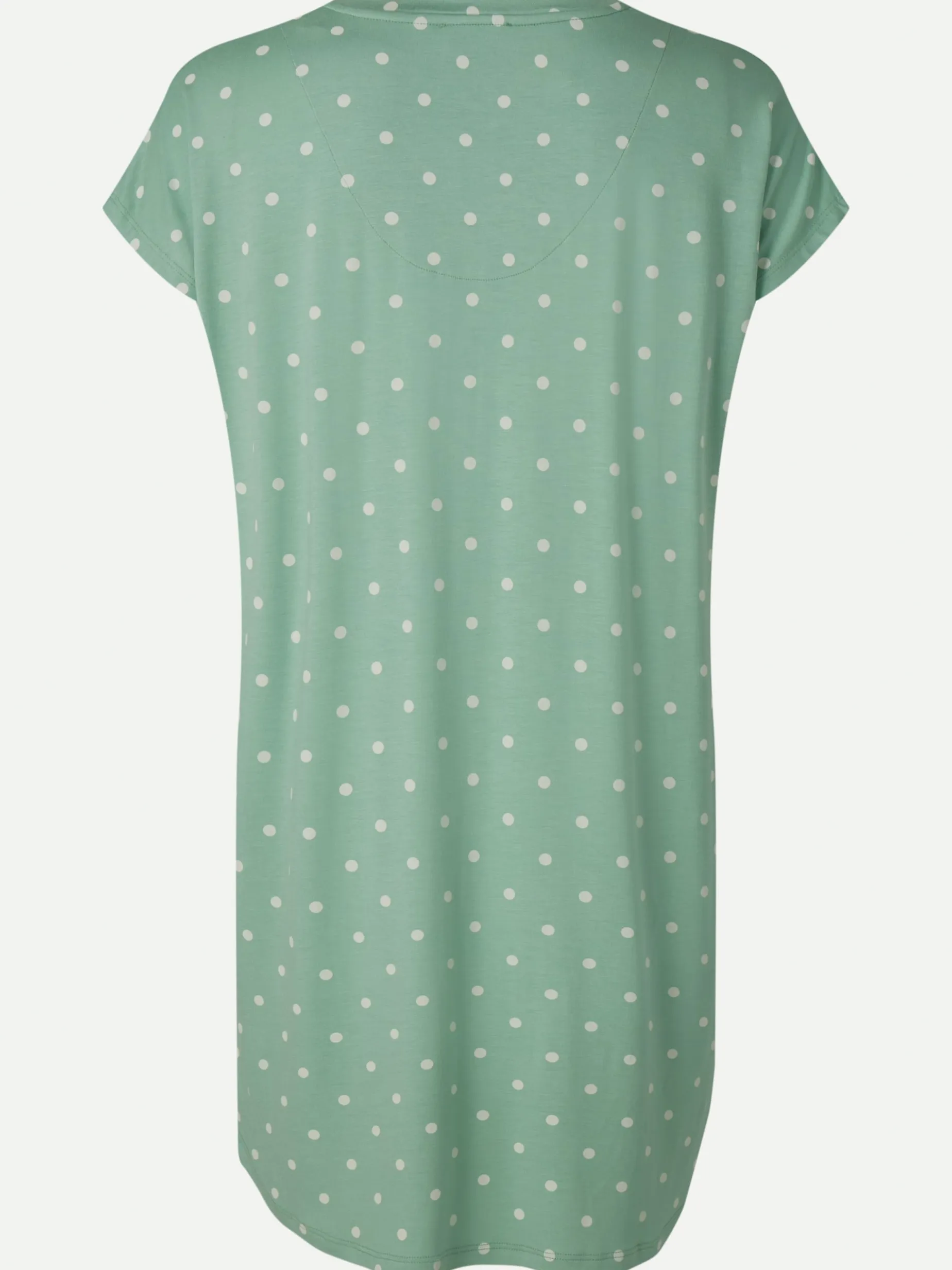 Livera DOTSY Nachthemd korte mouw - Egret Dots