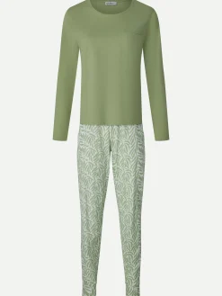 Livera GERDIEN Pyjama set lange mouw - Willow Leaves