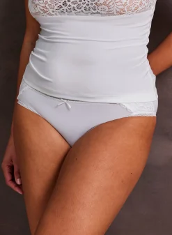 Livera Micro Lace Hipster - Milk