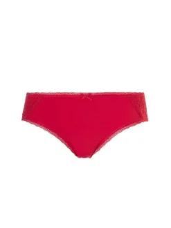 Livera Micro Lace Hipster - Passion Red