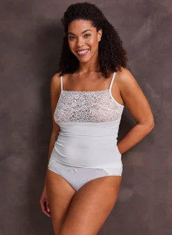 Livera Micro Lace Sasja Hemdje - Milk