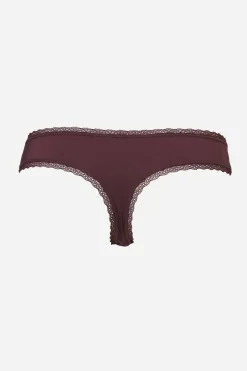 Livera Micro Lace Sasja String - Port Royale