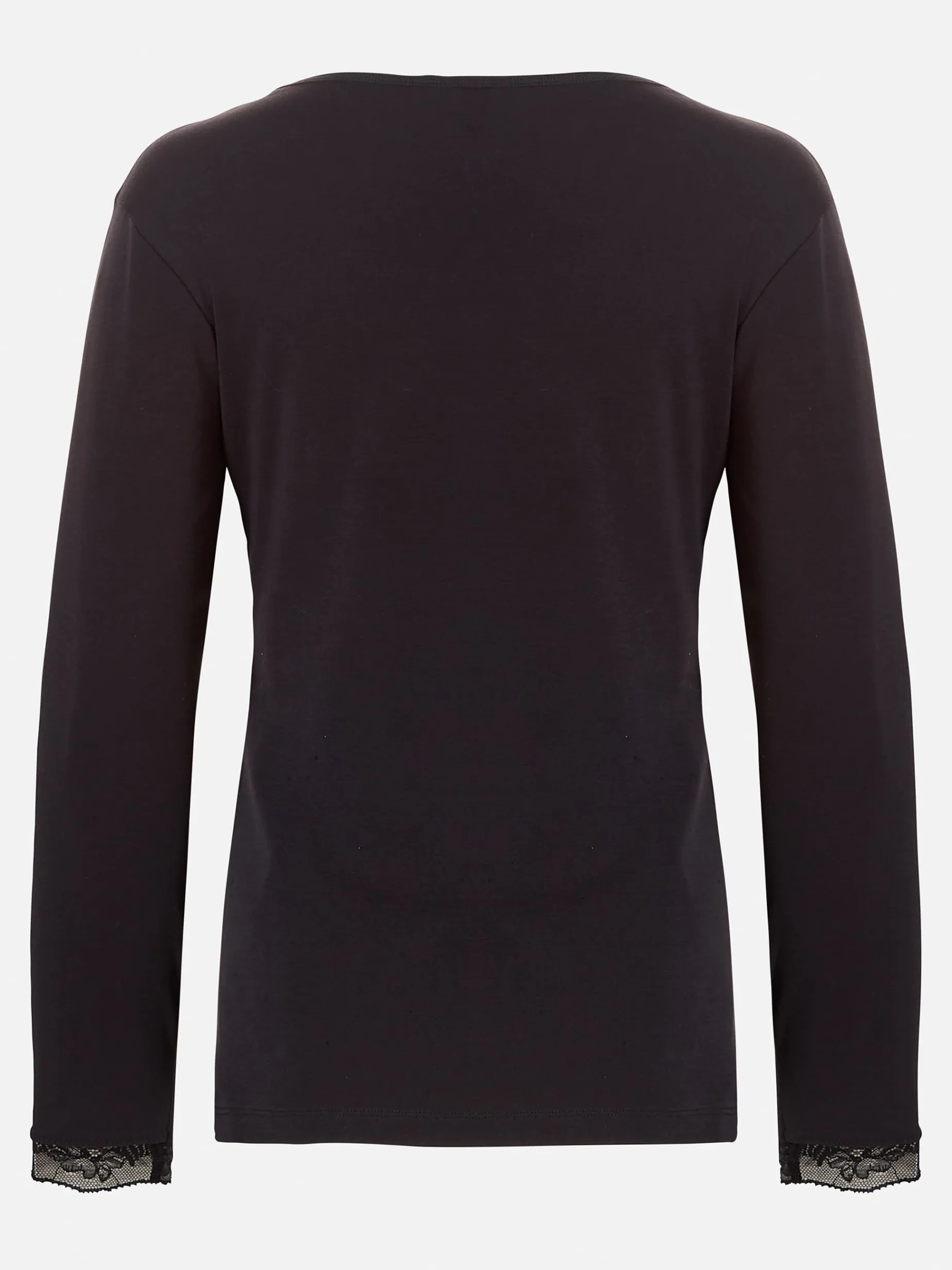 Livera MIRACLE COTTON Top LS - Zwart