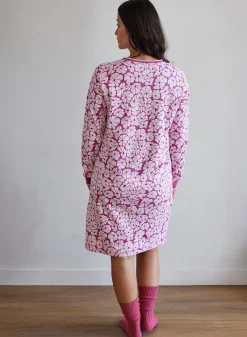 Livera NICOLLE Nachthemd lange mouw - Pink Flower Power
