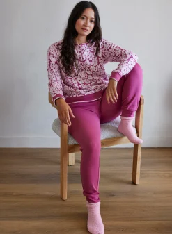 Livera NICOLLE Pyjama lange mouw - Pink Flower Power