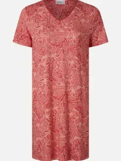 Livera NINA TOUCH Nachthemd korte mouw - Pink Jungle