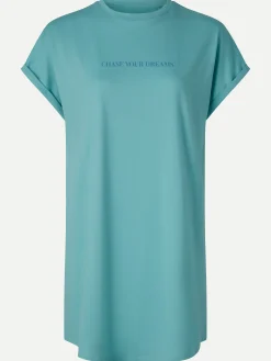 Livera NOORTJE Nachthemd korte mouw - Ice Blue