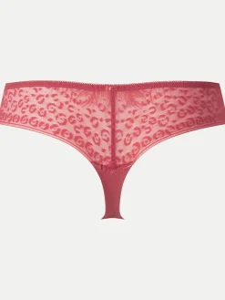 Livera SOFT LACE String - Garnet Rose