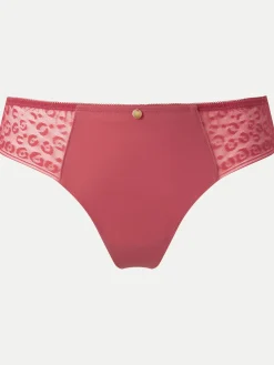 Livera SOFT LACE String - Garnet Rose