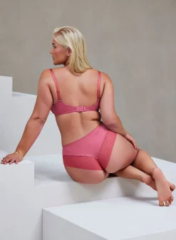 Livera SOFT LACE Voorgevormde Memory BH - Garnet Rose