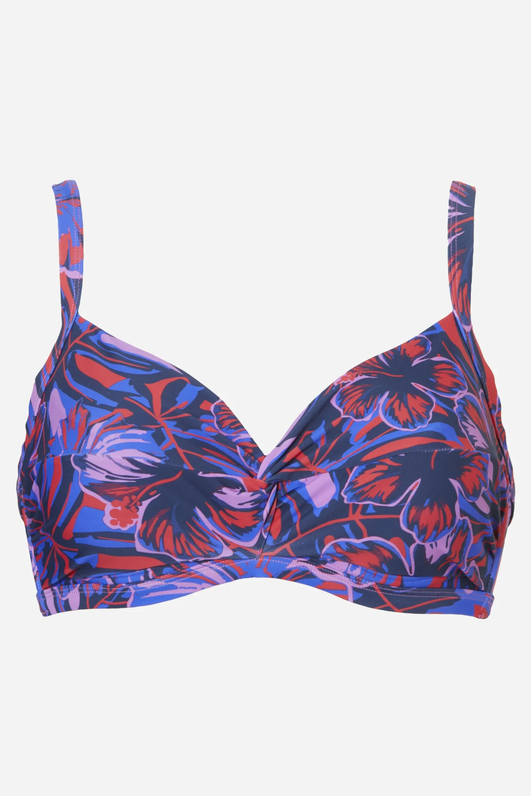 Livera St Tropez Bindi Bikinitop met beugel - Orange hibiscus