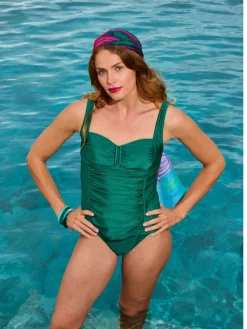 Livera St Tropez Bodine Tankini - Racing Green