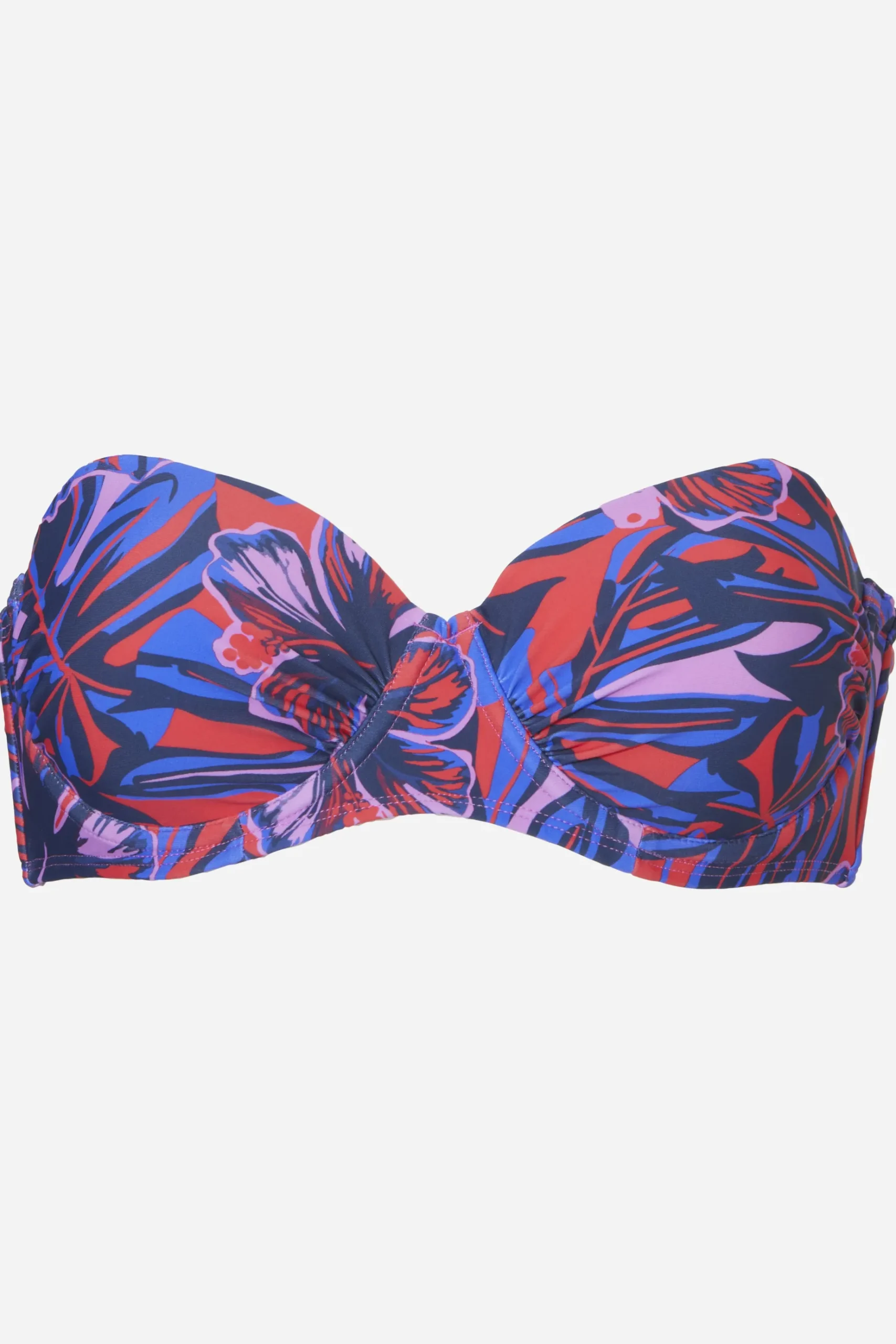 Livera St Tropez Britt Voorgevormde Bikinitop - Orange hibiscus