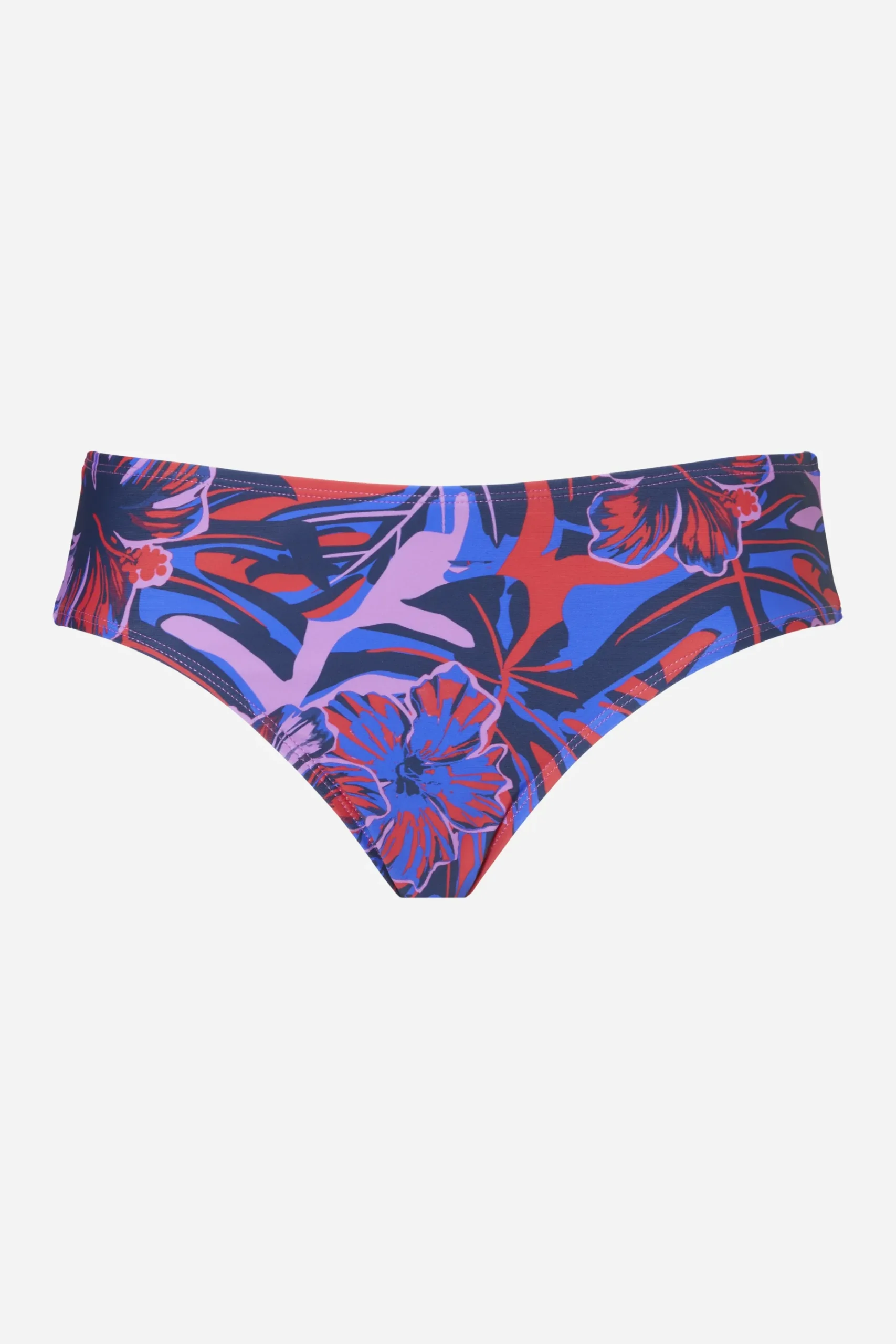 Livera St Tropez Mid Bikinibroekje - Orange hibiscus