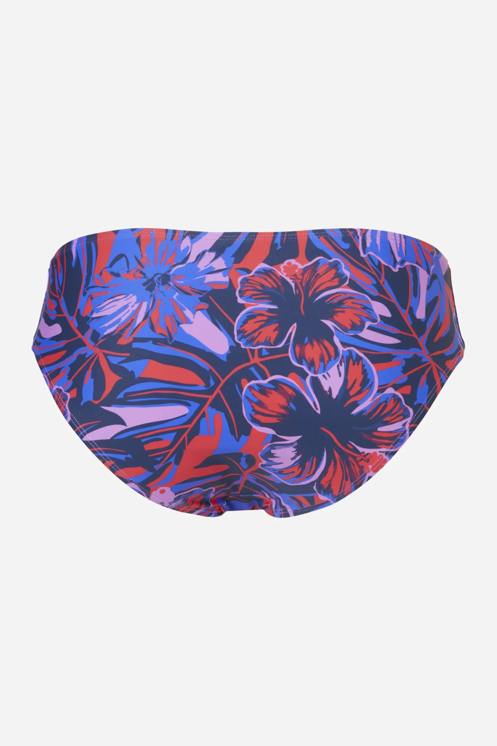 Livera St Tropez Mid Bikinibroekje - Orange hibiscus