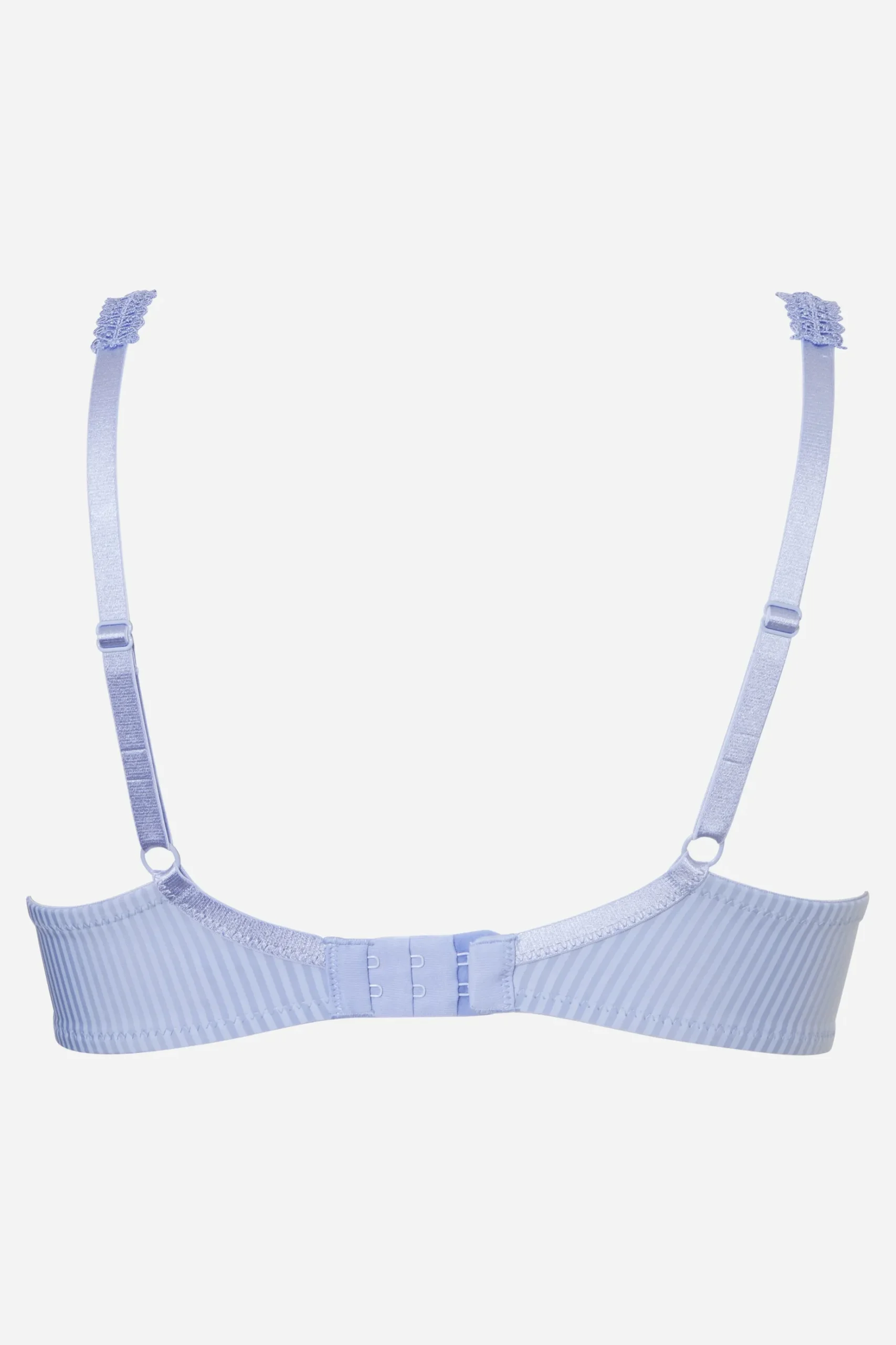Livera Stripe Lace Push-up BH - Lilac Blue
