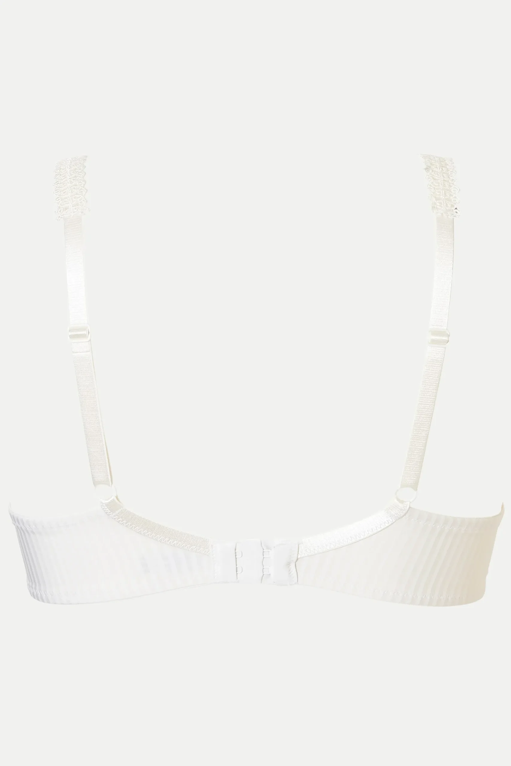 Livera Stripe Lace Push-up BH - Milk