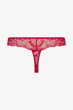 Livera Stripe Lace String - Scarlet Smile