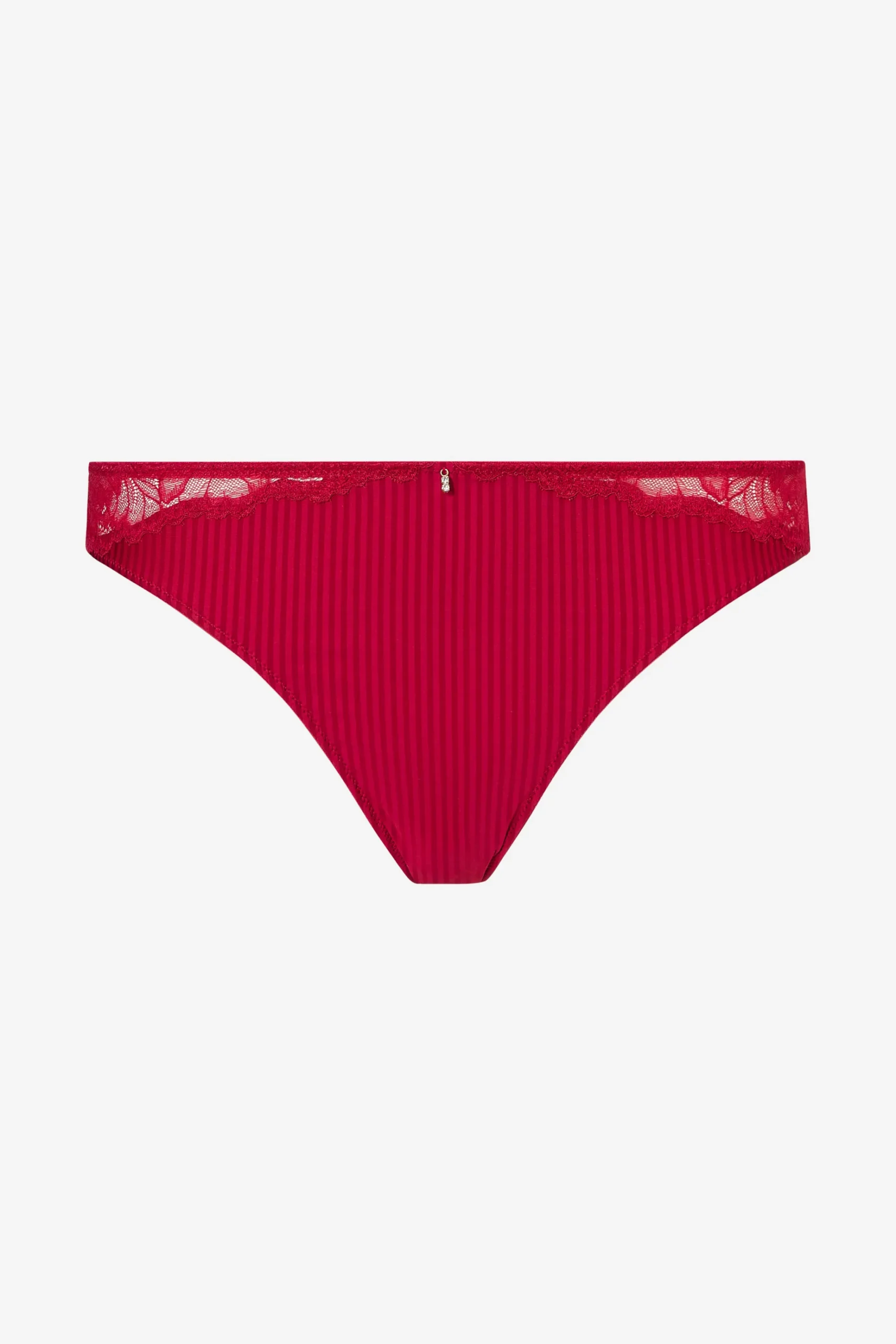 Livera Stripe Lace String - Scarlet Smile